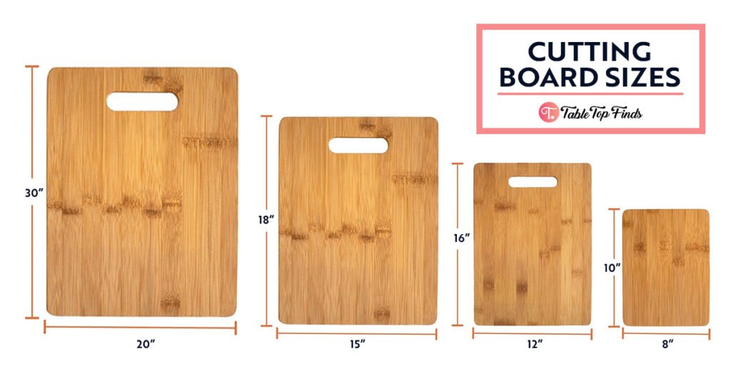 Cutting Board Sizes