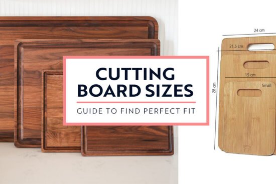 Cutting Board Sizes A Guide to Find the Perfect Fit