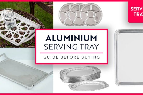 Aluminium serving Tray