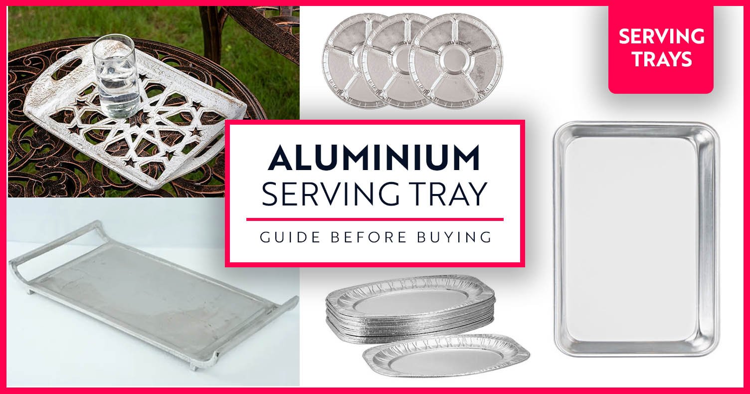 Aluminium serving Tray