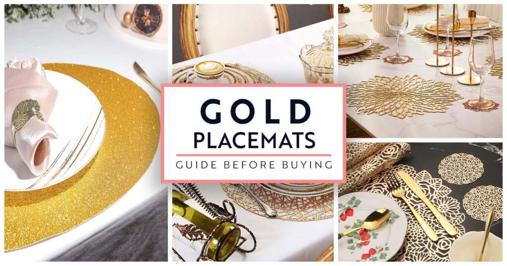 Gold Placemats