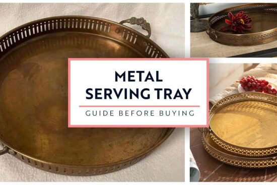 metal serving tray